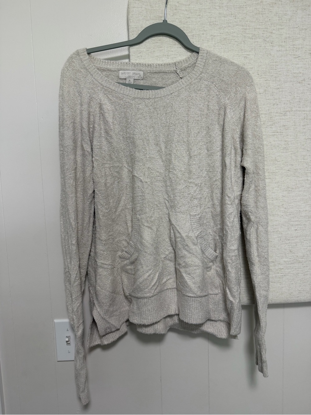 Barefoot Dreams Oatmeal Crewneck Sweater